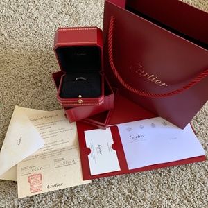 Cartier Love Ring - White Gold